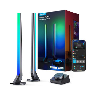 چراغ هوشمند گیمینگ رومیزی Govee مدل H6047 با RGBIC و همگامسازی Razer Chroma