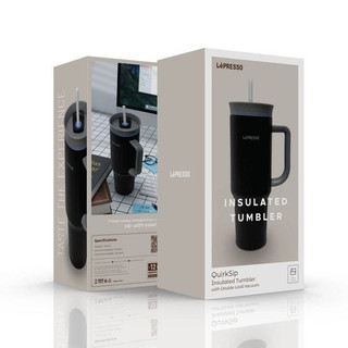 ماگ مسافرتی عایقدار لپرسو QuirkSip Insulated Tumbler با نی - تصویر 6